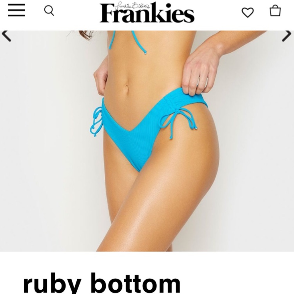 Frankie’s Bikinis top and bottom